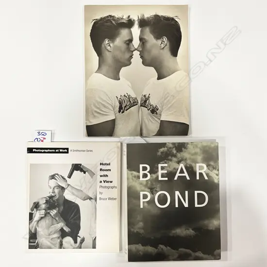 THREE BRUCE WEBER PHOTOGRAPHY BOOKS